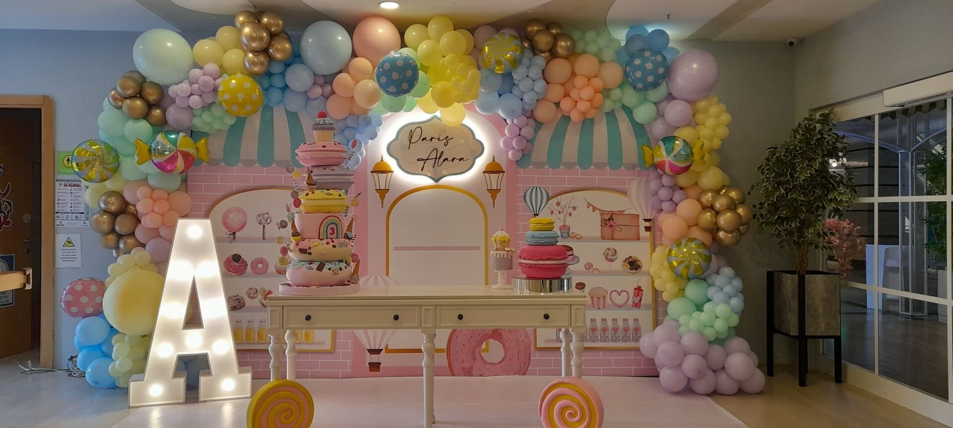 Doğum Günü Balon Süsleme - 7